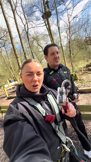 Exploring GoApe at Coombe Abbey Coventry