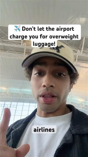 Overweight Baggage hacks ✈️ #TravelTips #TravelHacks #budgettravel