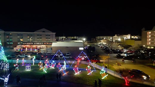 There's still time to visit Ocean City's Winterfest of Lights, and see this amazing, twinkling, festive display to really get you in the Holiday mood! https://www.oceancity.com/winterfest/ | OceanCity.com