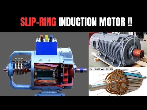 Slip Ring Induction Motor Explained !!