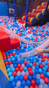Ever wonder how a ball pit is cleaned? We clean our ball pit weekly with a hospital grade disinfectant! #cleaning #ballpit #indoorplayground | Lil Ranger Rumble