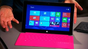 Unboxing the Microsoft Surface tablet