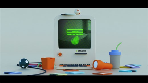 Computer Cartoon Logo