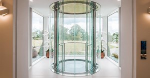 Edgecroft Circular Glass Lift - Premier Lift Group