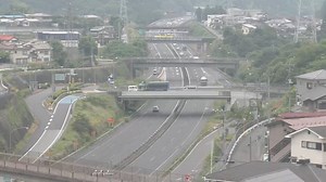 UTY中央自動車道上野原インターチェンジ小仏トンネル方面ライブカメラ(山梨県上野原市上野原)