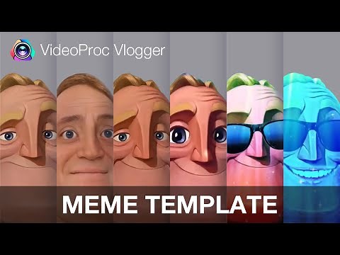 Mr Incredible Becoming Canny Meme Template & How-to Walkthrough | VideoProc Vlogger