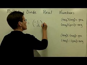 08 - Introductory Algebra - Divide Real Numbers