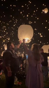 6.4K views · 30 reactions | Getting engaged at the Lantern Festival ❤️ #lanternfestival #proposal #engagement | Night Lights Event | Facebook