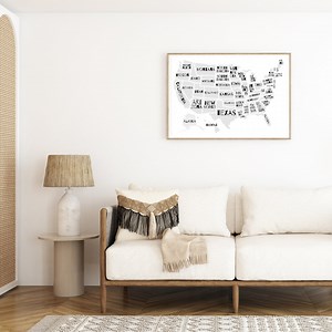 United States Map Digital Download, Printable Map of US, US Map Wall Decor, United States of America Map, Usa Map, Colorable Tracker US Map - Etsy