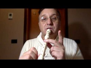 La scala del Do Maggiore con il flauto dolce