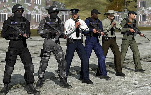 Police units addon - ARMA 2