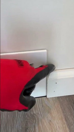 TRIM QUESTION! Best way to return baseboard? #woodworking #trim #homeimprovement #construction