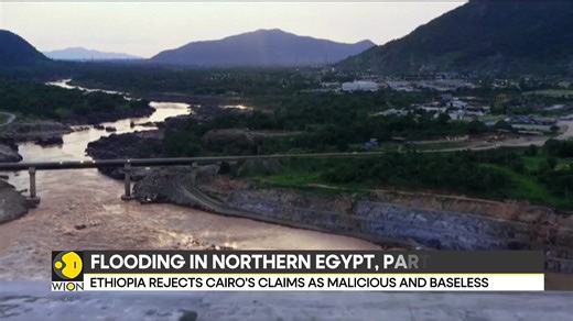 Surging Nile waters inundate Egypt and Sudan: Residents forced to evacuate as Nile waters flood villages Egypt blames Ethiopian mega-dam on the Nile Jyotsna Kumar tells you more | WION