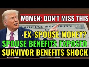 💰 Social Security 2026: Spouse, Divorce & Survivor Benefits EVERY Woman Must Know