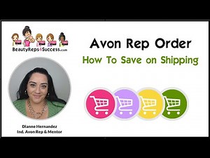 Avon Representative Order: How To Save On Shipping