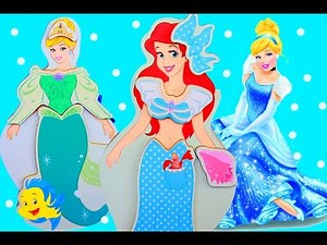 Princess Ariel & Cinderella Wooden Magnetic Dress-Up Review