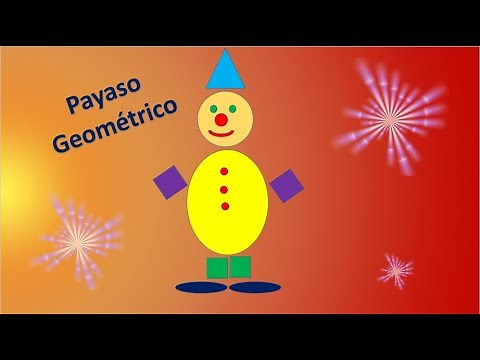 Formando un Payaso con figuras geométricas
