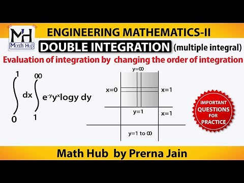 #6-easiest way to solve the double integration by changing the order of integration
