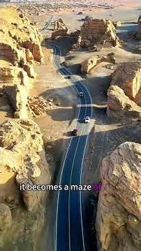 China’s Most Alien-Looking Highway — Dahuangdao Highway 76