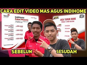Cara Edit Video Mas Agus Indihome Meme di Android
