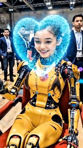 Guy Tries Out the Newest Girlfriend Robot at the Expo. #robot #ai #airobot #humanoid