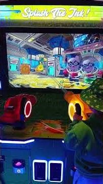 Splash the ink. Arcade water game