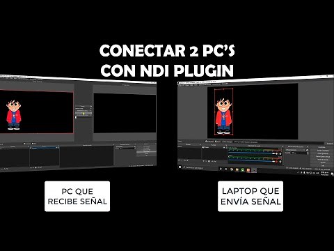 Conectar 2 PC's en OBS STUDIO con NDI PLUGIN