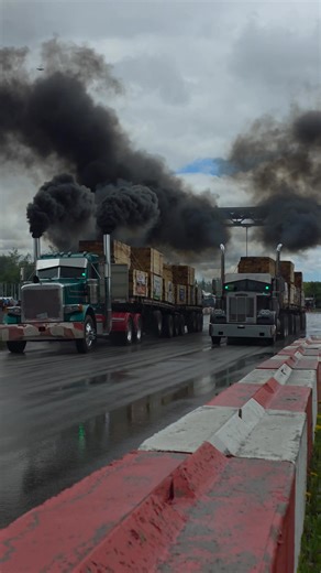 LOADED To the gills Uphill Big Rig Racing 😎😎😎 | BUILT Diesel MAFIA