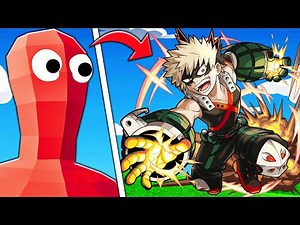 I UPGRADE this Wobbler into KATSUKI BAKUGO! - TABS Unit Creator