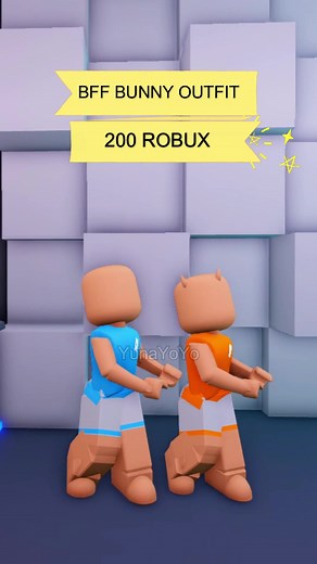 Cute BFF Rabbit Outfit Ideas in Roblox