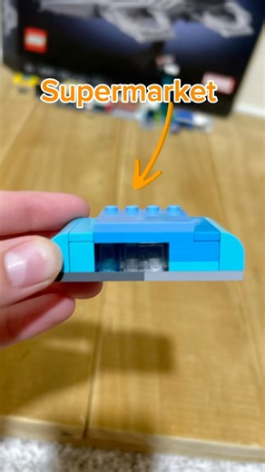 Day 10 of building a mini Lego city :supermarket ￼