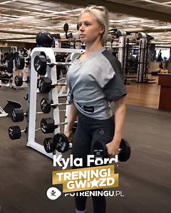 Szukasz pomysłu na trening ramion? 💪 Z pomocą przychodzi Kyla Ford (22) - modelka fitness i zawodniczka IFBB Pro ze Stanów 🇺🇸 Jakie inne ćwiczenia warto wykonywać? Sprawdź ⤵️ https://potreningu.pl/articles/5343/kobiece-problematyczne-partie--ramiona | PoTreningu.pl