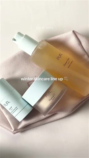 Winter skin essentials on repeat ❄️ Hydration, glow, and zero flaking all season long! #PUR #PURMinerals #Skincare