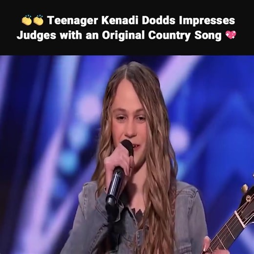Teenager Kenadi Dodds Impresses Judges with an Original Country Song  Full video check in the comment. | Scare Prank USA | Facebook