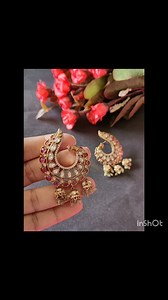 2K views · 11 reactions | Product: Premium gold replica Jewellery Name: Rabiya WhatsApp Number: 9500142410 WhatsApp link: https://wa.me/919500142410 No Cod , 360° opening video compulsory incase of any return #gramgold #goldreplica #kempjewelry #southindianjewelry #kempearrings #goldlookalikejewellery #nexttoreal | Indradhanush Live Shop | Facebook