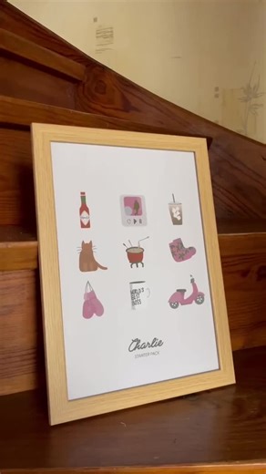 Personalized Starter Pack Poster – Illustrated Portrait With 9 Elements - Printable PDF File - Etsy UK