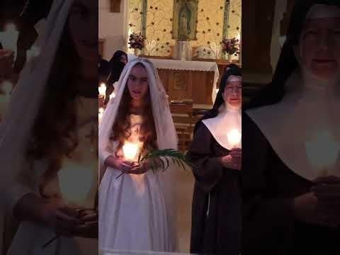 Investiture of Sister Marie Bernadette - Roswell Poor Clare Monastery