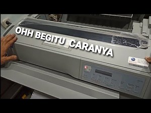Printer Epson DFX 9000 Cek Kerusakan