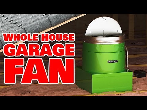 QuietCool GA ES-1500 Garage Whole House Fan