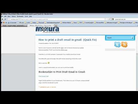 How To Print Draft Emails In The New Gmail Interface