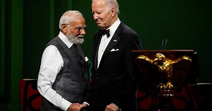 Biden hosts India's Modi at White House