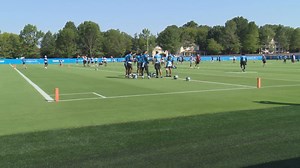 Panthers hold first practice of 2025 training camp