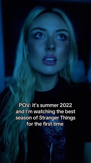 POV: it’s summer 2022 and I’m watching the best season of Stranger Things for the first time