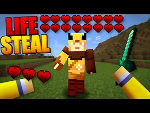 The BEST LIFE STEALER Addon in MCPE 1.19! - Minecraft Bedrock Edition ( Life Steal )