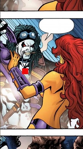 Why did Lobo Rip Starfire's TOP OFF?🤯😍| #starfire #lobo #dc #comics #dccomics #new52 #comicbooks