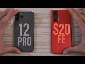 iPhone 12 Pro vs Samsung Galaxy S20 FE Speed Test!