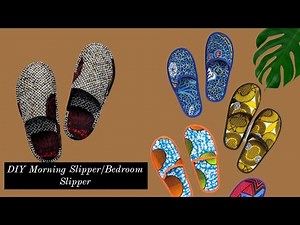 DIY COMFY Morning Slippers/Bedroom slippers from fabric [DIY comfortable home slippers]/DIY CRAFT.