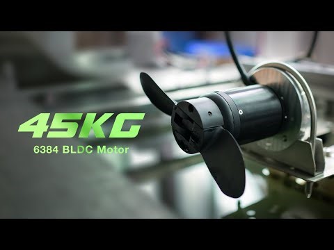 Furious Motor 6384 Underwater Thrust Test – 45kg Power in a Compact Design