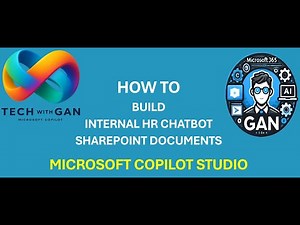 How to Create an Internal HR Chatbot with SharePoint Knowledge in Copilot Studio