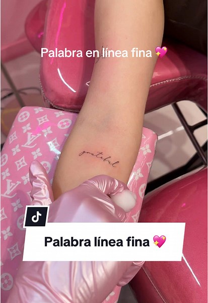 Grateful Tattoo Inspiration: Fine Line Design Ideas